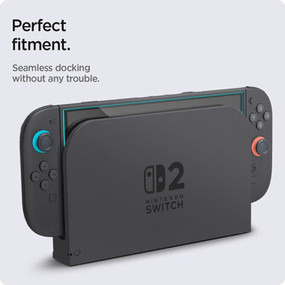 Película Protetora de Ecrã Techsuit SwitchAura Aplicador para Nintendo Switch 2, Vidro Temperado, Conjunto de 2 peças