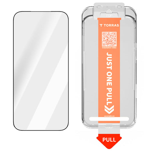 Película Protetora de Ecrã Torras GlassGo Install Master para Apple iPhone 17 Pro Max, Vidro Temperado, Colagem Total