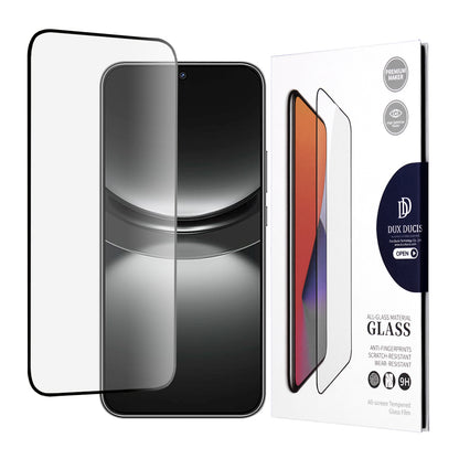 DUX DUCIS Screen Protector for Huawei nova 12, Tempered Glass, Edge Glue, Black
