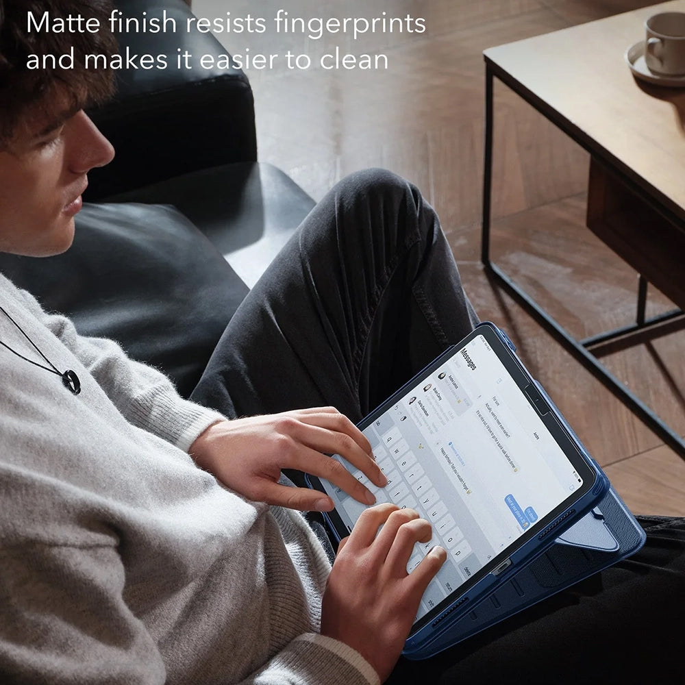 Película Protetora de Ecrã ESR Armorite Paper Feel UltraFit para Apple iPad (2025) / (2022), Vidro Temperado, Full Glue, Conjunto de 2 peças