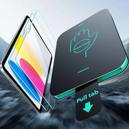 Película Protetora de Ecrã ESR Armorite UltraFit para Apple iPad (2025) / (2022), Vidro Temperado, Full Glue, Conjunto de 2 Peças