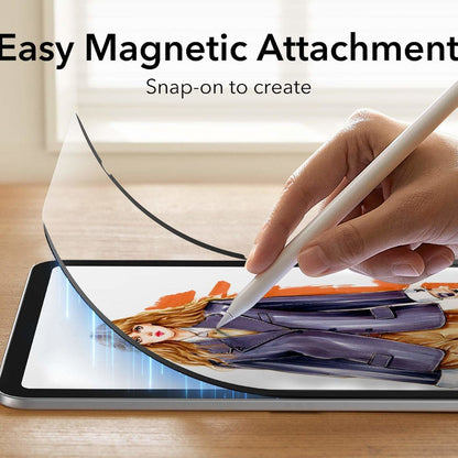 Película Protetora de Ecrã ESR Paper Feel Magnética para Apple iPad (2025) / (2022), Plástico