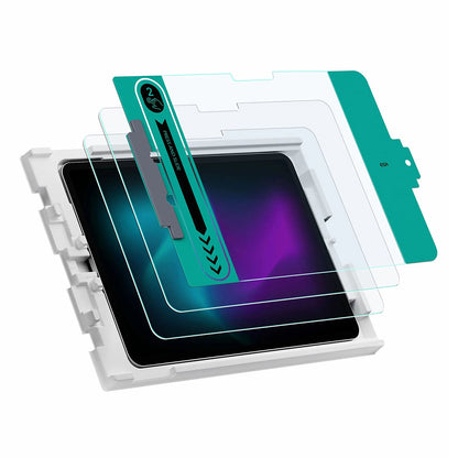 Película Protetora de Ecrã ESR para Apple iPad Pro 11 (2024), Vidro Temperado, Full Glue, Conjunto de 2 peças