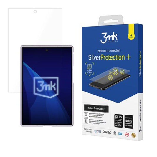 Película protetora para ecrã exterior 3MK Silver Protect+ para Samsung Galaxy Z Fold8 F971, plástico