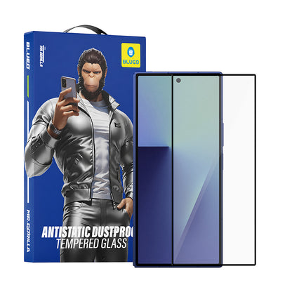 Película protetora para ecrã exterior Blueo HD para Samsung Galaxy Z Fold8 Ultra F971 / Z Fold7 F966, vidro temperado, cola total, 2.5D, preta