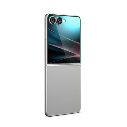 Película Protetora de Ecrã Exterior Spigen GlastR EZ FIT para Samsung Galaxy Z Flip7 F766, Vidro Temperado, Colagem Total, Conjunto de 2 peças AGL09585