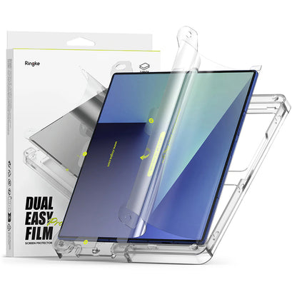 Película protetora para ecrã interior Ringke Dual Easy Pro para Samsung Galaxy Z Fold7 F966, plástico, conjunto de 2 peças
