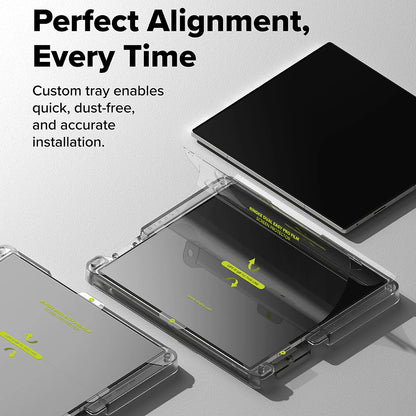 Película protetora para ecrã interior Ringke Dual Easy Pro para Samsung Galaxy Z Fold7 F966, plástico, conjunto de 2 peças