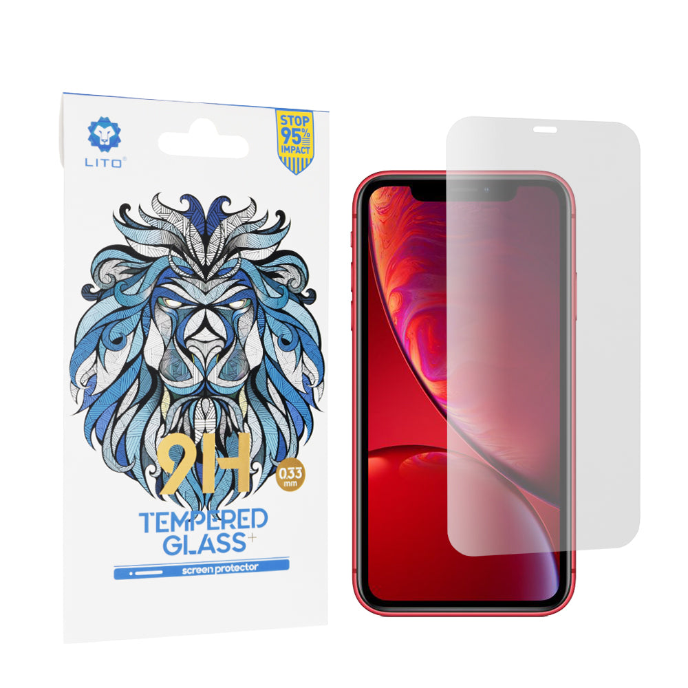 Película protetora de ecrã Lito Classic para Apple iPhone 11 / XR, Vidro Temperado, Cola Total, 2.5D