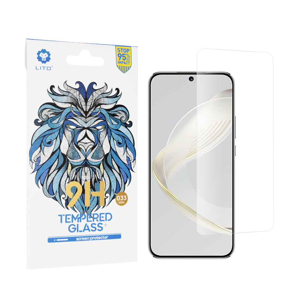 Película protetora de ecrã Lito Classic para Huawei nova 12s / nova 11, Vidro Temperado, Cola Total, 2.5D