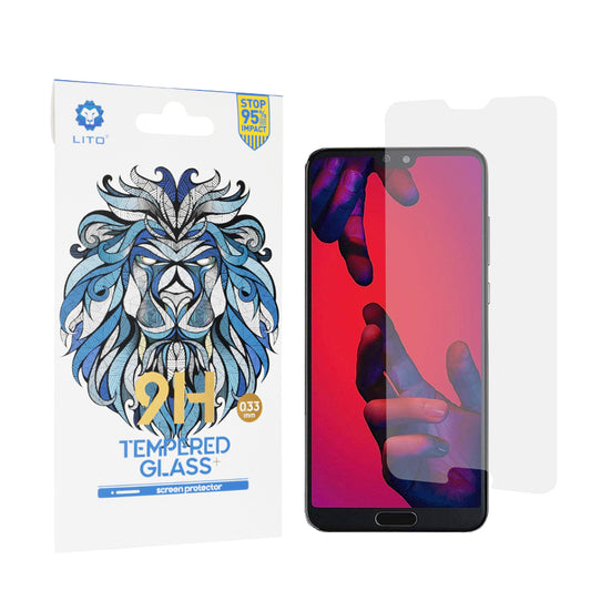 Película protetora de ecrã Lito Classic para Huawei P20 Pro, vidro temperado, cola total, 2.5D