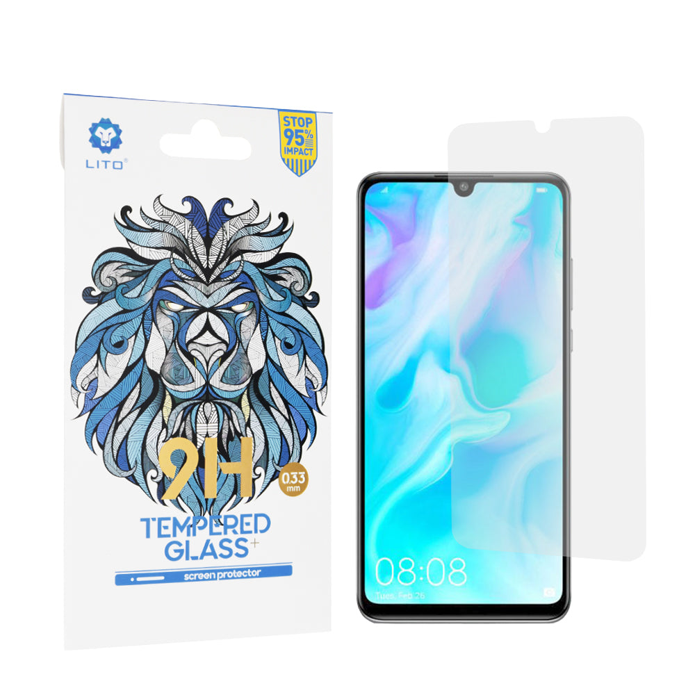 Película protetora de ecrã Lito Classic para Huawei P30 lite New Edition / P30 lite, Vidro Temperado, Cola Total, 2.5D