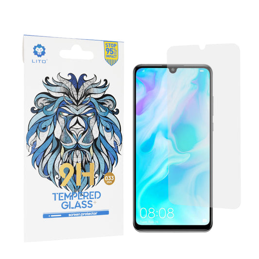 Película protetora de ecrã Lito Classic para Huawei P30 lite New Edition / P30 lite, Vidro Temperado, Cola Total, 2.5D