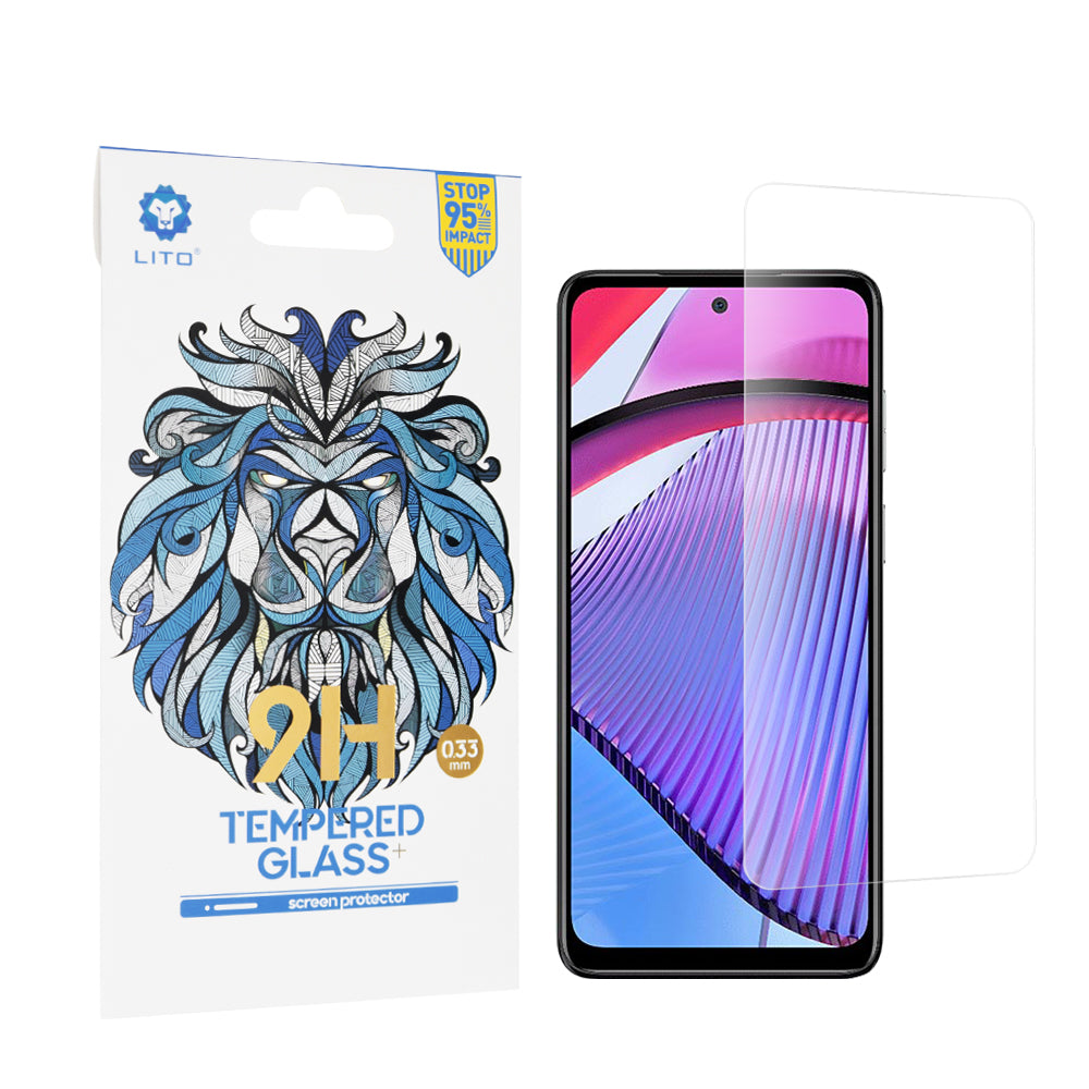 Película protetora de ecrã Lito Classic para Motorola Moto G Power 5G, Vidro Temperado, Cola Total, 2.5D