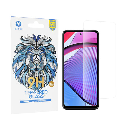 Película protetora de ecrã Lito Classic para Motorola Moto G Power 5G, Vidro Temperado, Cola Total, 2.5D