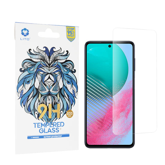 Película protetora de ecrã Lito Classic para Samsung Galaxy M54, Vidro Temperado, Cola Total, 2.5D