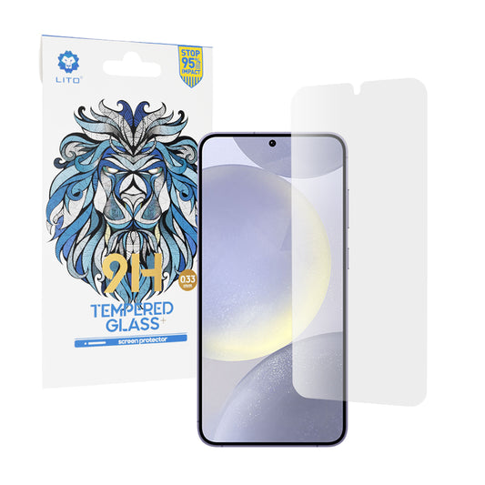 Película protetora de ecrã Lito Classic Ultra Thin para Samsung Galaxy S25 Edge S937 / S25+ S936 / S24+ S926, Vidro Temperado, Cola Total, 2.5D