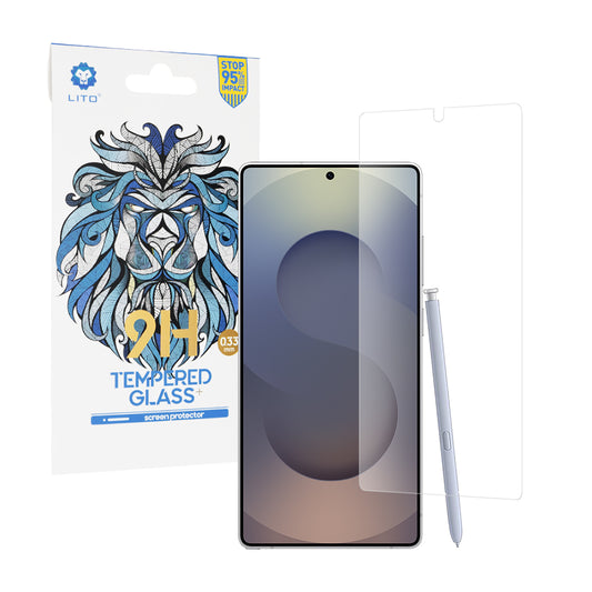 Película protetora de ecrã Lito Classic Ultra Thin para Samsung Galaxy S25 Ultra S938, Vidro Temperado, Cola Total, 2.5D