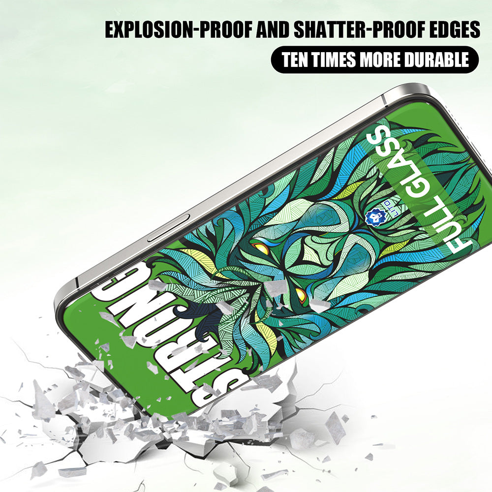 Película Protetora de Ecrã Lito D+ Max Strong para Apple iPhone 17 Pro Max, Vidro Temperado, Full Glue, Preta