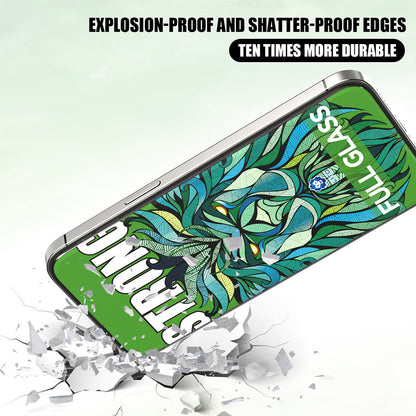 Película protetora para ecrã exterior Lito D+ Max Strong para Apple iPhone Duo, vidro temperado, cola total, preta