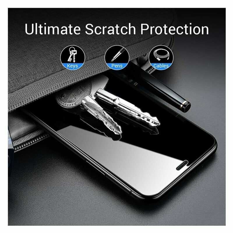 Película Protetora de Ecrã Lito HD Pro Clear para Apple iPhone 17 Pro, Vidro Temperado, Full Glue, Preta