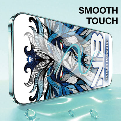 Película Protetora de Ecrã Lito NB para Apple iPhone 17 Air, Vidro Temperado, Full Glue, Preta