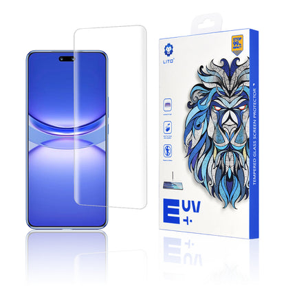 Película protetora de ecrã Lito para Huawei nova 12 Pro, Vidro Temperado, Cola UV, 3D
