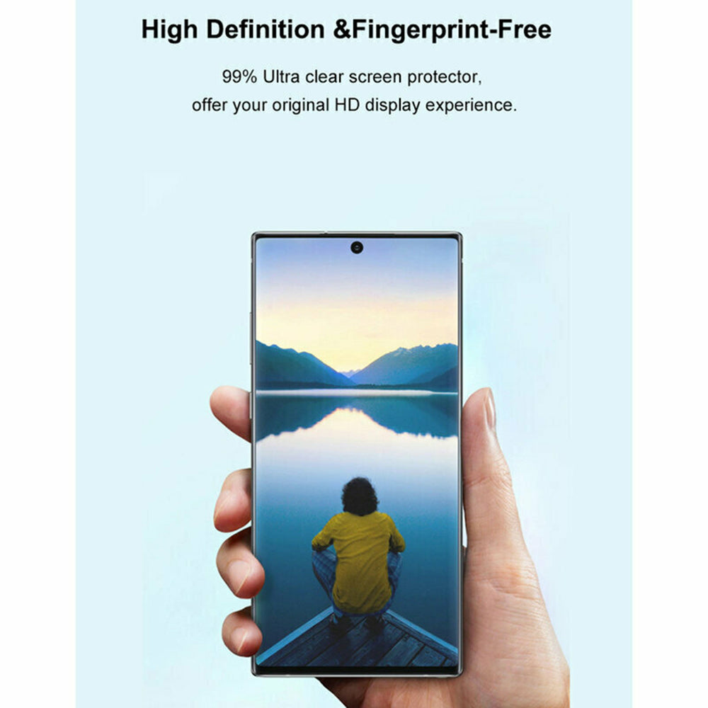 Película protetora de ecrã Lito para Samsung Galaxy S24 Ultra S928, Vidro Temperado, Cola UV, 3D