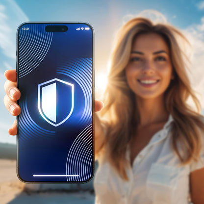 Matte Screen Protector 3MK HardGlass Max for Apple iPhone 17 Pro Max, Tempered Glass, Full Glue, Black