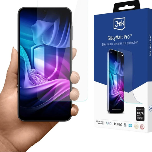 Película protetora de ecrã Matte 3MK Silky Pro para Samsung Galaxy A17 4G / A17 5G / A16 5G A166 / A16 4G A165, Plástico