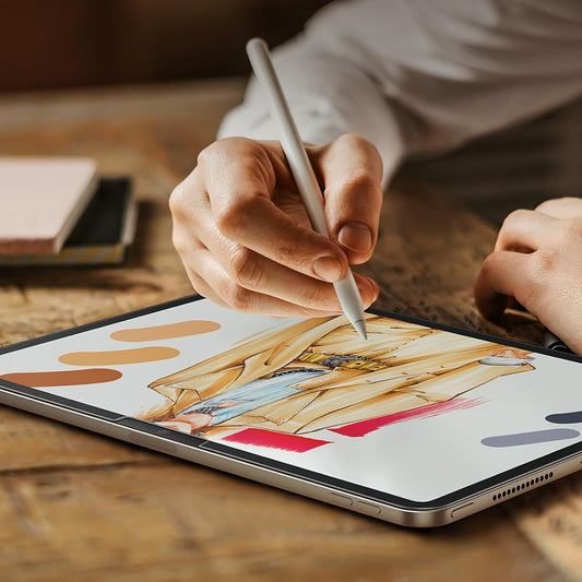 Película Protetora Ecrã Matte ESR Paper Feel para Apple iPad Pro 13 (2024), Plástico, Conjunto de 2 peças