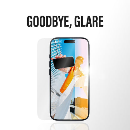 Matte PanzerGlass Armor EasyAligner Screen Protector for Apple iPhone 17 Air, Tempered Glass, Full Glue
