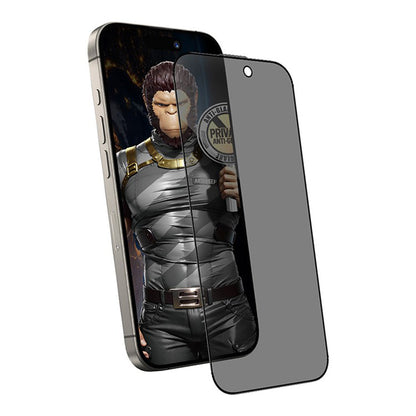 Película protetora de ecrã Matte Privacy Blueo Anti-Peep para Apple iPhone 14 Plus / 13 Pro Max, Vidro Temperado, Cola Total