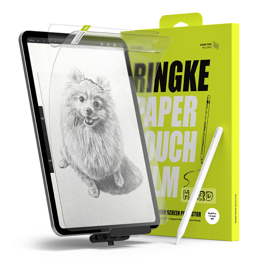 Película protetora de ecrã Matte Ringke Paper Touch Hard para Apple iPad Pro 11 (2024), Plástico
