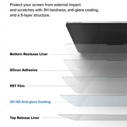 Película Protetora de Ecrã Matte Ringke Paper Touch Hard para Apple iPad Pro 13 (2024), Plástico