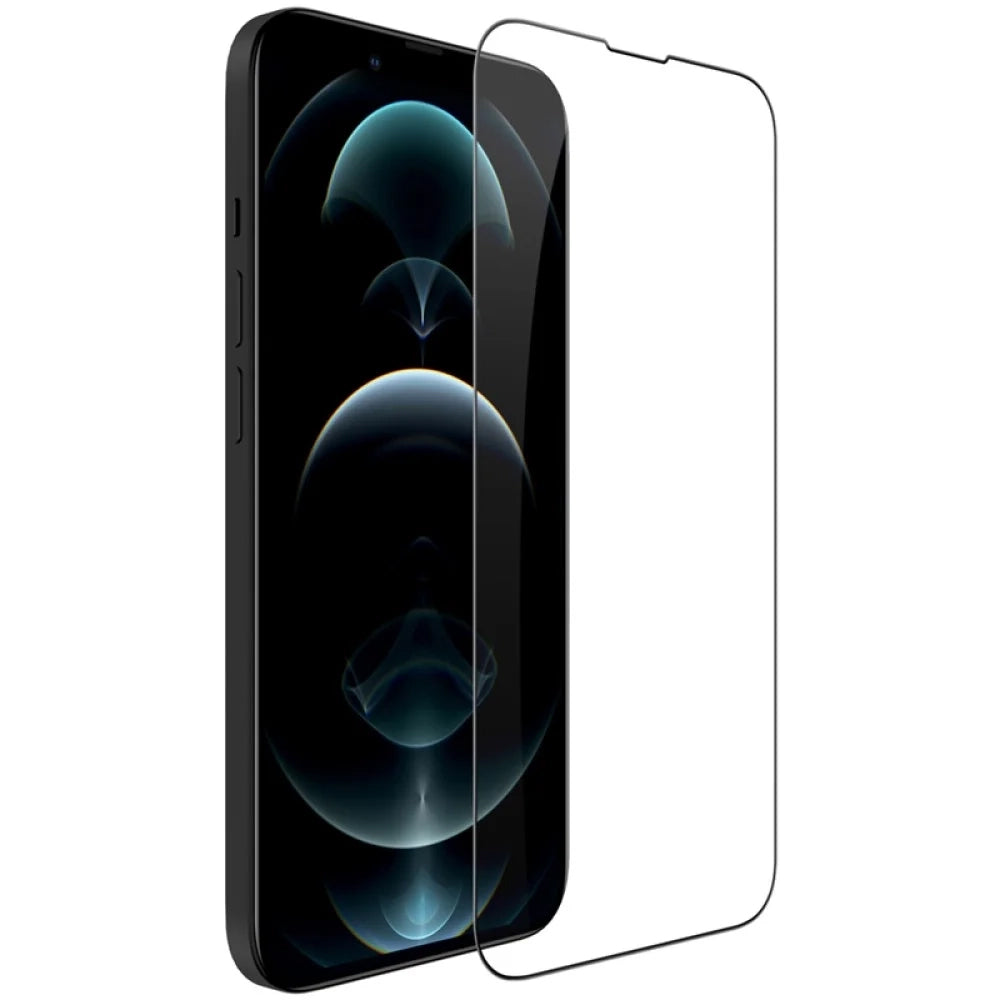 Película protetora de ecrã Nillkin CP+ Pro para Apple iPhone 17e / 16e / 14 / 13 Pro / 13, Vidro Temperado, Cola Total, Preto
