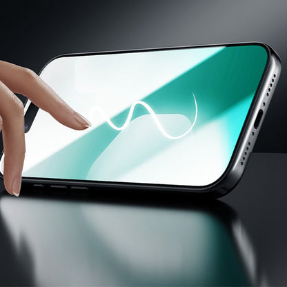 Película protetora de ecrã Nillkin CP+ Pro com aplicador para Apple iPhone 18 Pro / 17 Pro, vidro temperado, cola total, preta