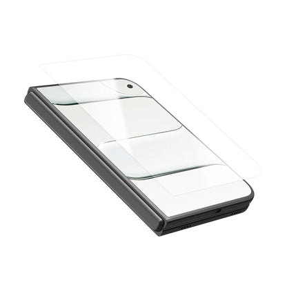 Película de proteção para ecrã exterior Nillkin H+ Pro com aplicador para Apple iPhone Duo, vidro temperado, adesivo integral
