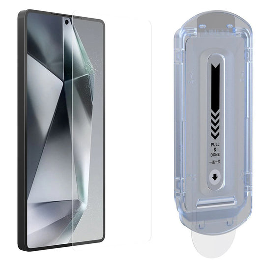 Película protetora de ecrã Nillkin H+ Pro com aplicador para Samsung Galaxy S25 Ultra S938, vidro temperado, cola total