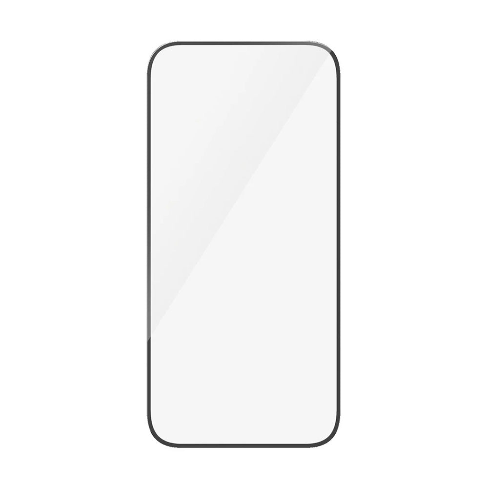 Película Protetora de Ecrã PanzerGlass Ultra-Wide Fit para Apple iPhone 16 Plus / 15 Plus, Vidro Temperado, Full Glue, Preta