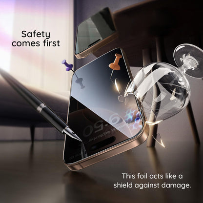 Privacy Screen Protector Guess for Apple iPhone 16 Pro Max, Tempered Glass, Full Glue, 2.5D, GUTGP16XBOKGCIP