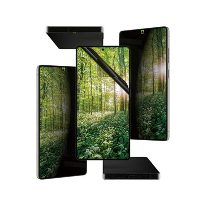 Película de Proteção de Ecrã Privacy PanzerGlass Ultra-Wide Fit Eco Matrix 4-Way para Samsung Galaxy S25 Ultra S938, Vidro Temperado, Colagem Total