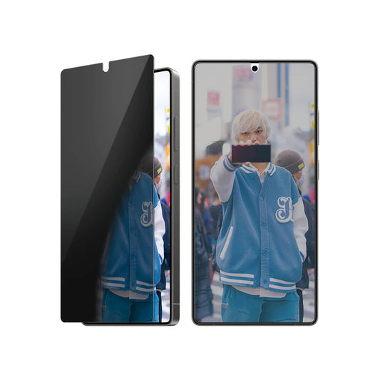 Película de Proteção de Ecrã Privacy PanzerGlass Ultra-Wide Fit para Samsung Galaxy S25 Ultra S938, Vidro Temperado, Full Glue