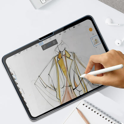 Película protetora de ecrã Privacy Techsuit ArmorGlass CrystalHD para Apple iPad (2025) / (2022), Vidro Temperado, Cola Total, Conjunto de 2 unidades