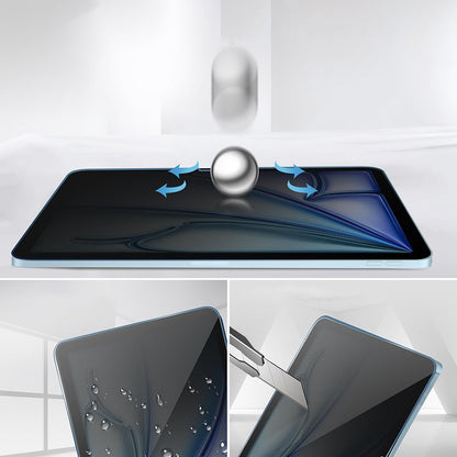 Película protetora de ecrã Privacy Techsuit ArmorGlass CrystalHD para Apple iPad Pro 11 (2024), Vidro Temperado, Cola Total, Conjunto de 2 unidades