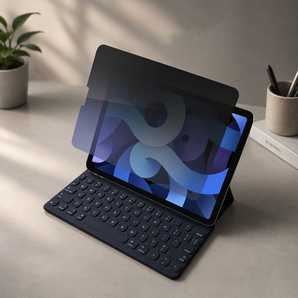 Película protetora de ecrã Privacy Techsuit ArmorGlass CrystalHD para Apple iPad Pro 11 (2024), Vidro Temperado, Cola Total, Conjunto de 2 unidades