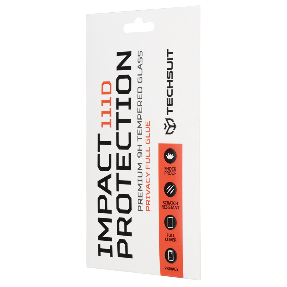 Película de Proteção de Ecrã Privacy Techsuit para Samsung Galaxy S26 Ultra, Vidro Temperado, Full Glue, 111D