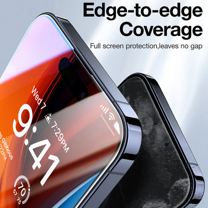 Película de Proteção de Ecrã Privacy Torras GlassGo Epic para Apple iPhone 15 Pro Max, Vidro Temperado, Full Glue