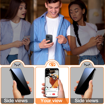 Película de Proteção de Ecrã Privacy Torras GlassGo Epic para Apple iPhone 15 Pro Max, Vidro Temperado, Full Glue