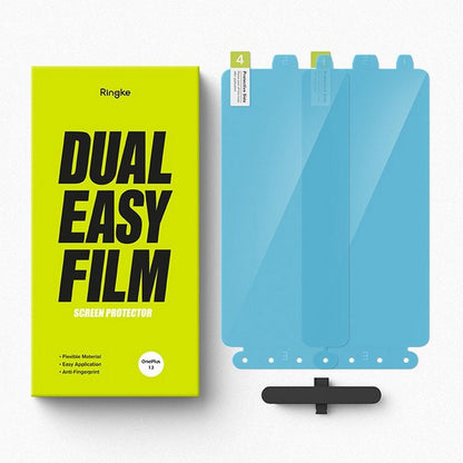Película protetora de ecrã Ringke Dual Easy para OnePlus 13, Plástico, Conjunto de 2 peças